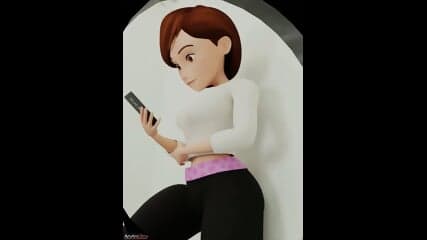 Helen Parr Vs Glory Hole (The Incredibles)