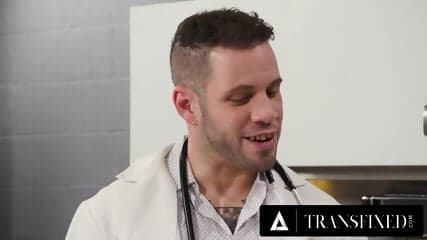 TRANSFIXED - Doctor Wolf Hudson Gets Flirty With Gorgeous Patient Kalli Grace During Annual Checkup