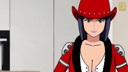 One Piece Nico Robin Fucked by a Futa