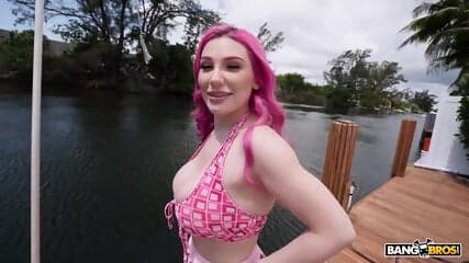 BANGBROS - Lily Lou Is A Natural When It Comes To Sucking A Huge Dick And Tasting A Messy Cumshot