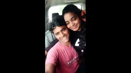Indian hot girlfriend and boyfriend kissing