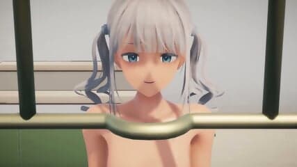Anime tickle bondage