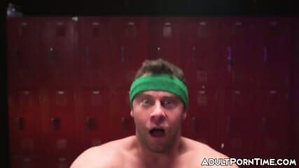 Busty Amber Alena and Codi Vore do cock therapy to injured athlete