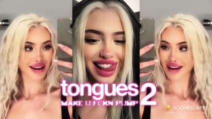 Tongues Make U Fckn Pump 2 PMV