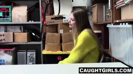 Chad White and Nadya Nabakova engage in wild office encounter