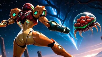 Samus Aran's Ultimate Anal Survival Gauntlet