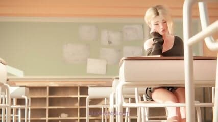 Sweet and Wet Dreams in University Classroom for Cute Gwen Stacy - Animated Porn (2026)