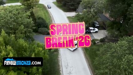 Julia's College Virgin Teaser - Spring Break Begins