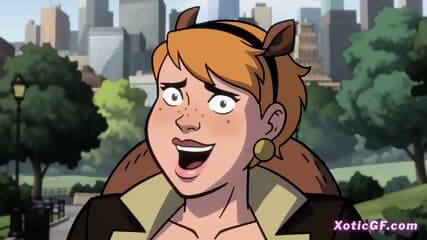 Squirrel Girl Loves Creampie Gangbang (Vintage Cartoon Parody)