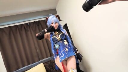 [INSTC 725] Ganyu Cosplay Facesitting