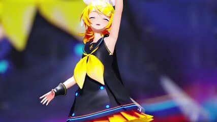 Rin s Catch the Wave Nude Dance - by ent
