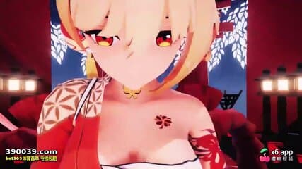 【R18-MMD】Genshin Impact Yoimiya 宵宫-极乐净土