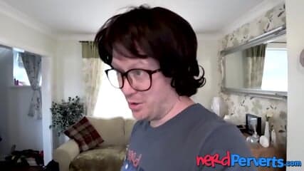 British chick with large curves gets tricked to have sex
